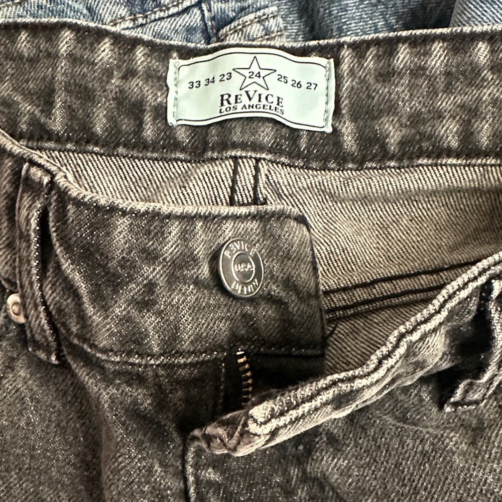REVICE Gray black women’s Jeans